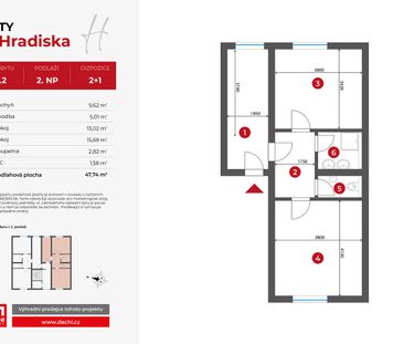 Pronájem bytu 2+1 50 m² - Photo 6