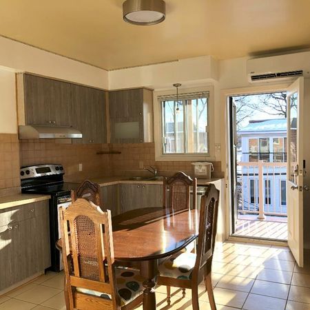 Très beau 6 1/2, 3 chambres + bureau fermé, 2e étage, thermopompe, Ahuntsic - Photo 3