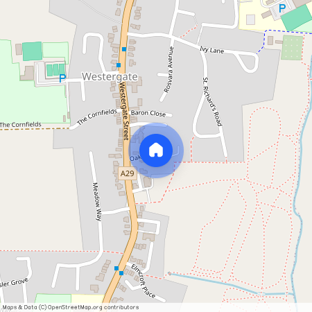 Oaks Close, Westergate