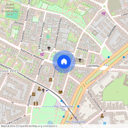 Krowodrza, Plac Axentowicza, Kraków