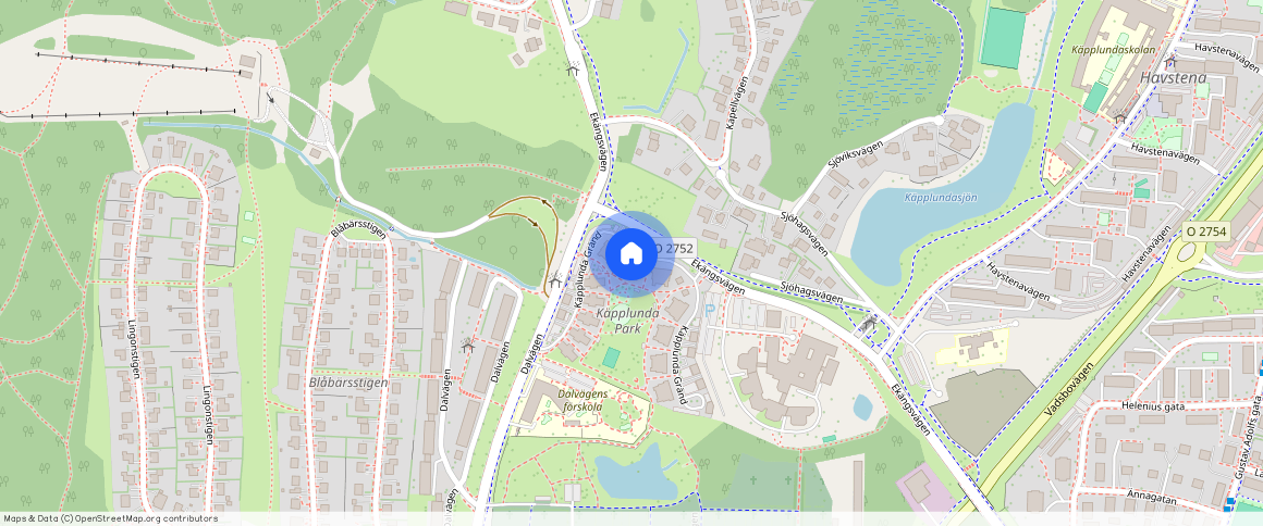 Käpplunda gränd **, Käpplunda Park