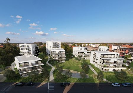 BEN-appartement (98,5 m²) op de 4de verdieping met terras, ondergrondse autostaanplaats en berging. - Foto 2