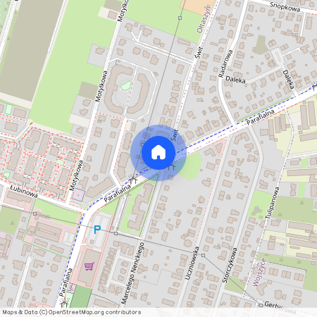 ul. Parafialna, Ołtaszyn, Krzyki, Wrocław, dolnośląskie