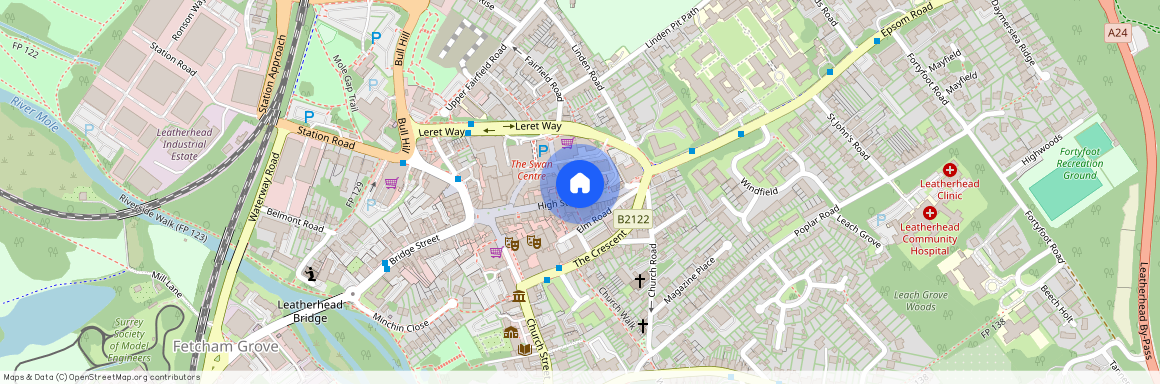 Cygnet House, 45-47 High Street, Leatherhead, Surrey, KT22