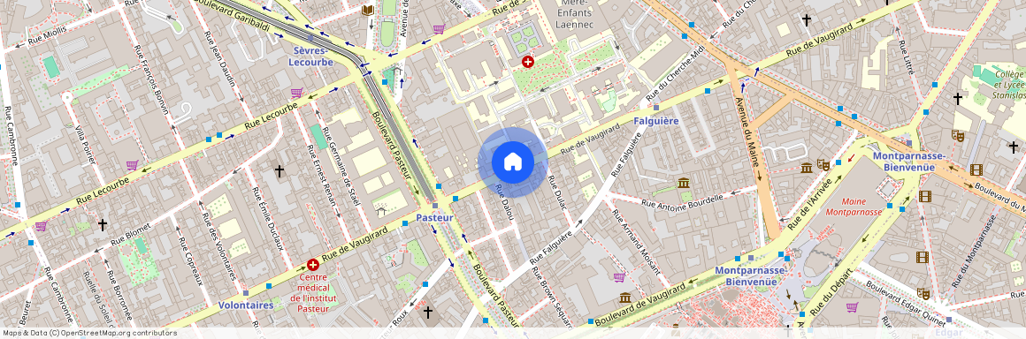 Pasteur Montparnasse, Paris 15Ème