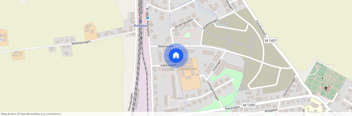 Rallaregatan, Kattarp