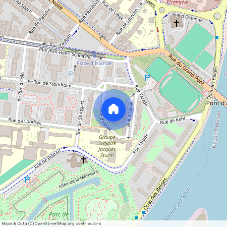 Rue d'Upsal, 67000 Strasbourg, France