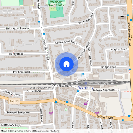 Flat 2, 22 Westcourt Road, West Sussex, BN14 7DQ, Worthing
