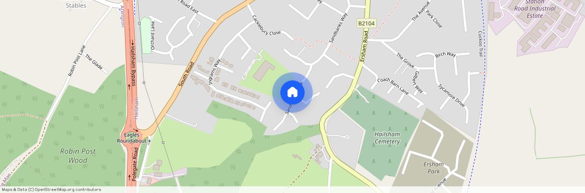 Sandbanks Close, Hailsham