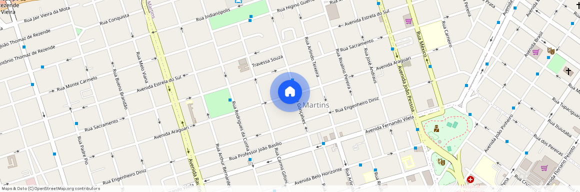 Avenida Araguari, Martins, MG, Uberlândia