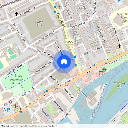 Market Terrace, Albany Road, Brentford, Middlesex, TW8