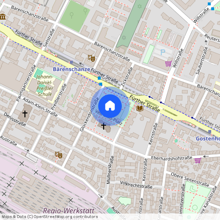 90429 Nürnberg (Mittelfr) - Mitte