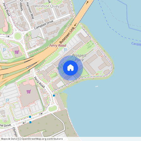 Caldey Island House, Ferry Court, Cardiff Bay