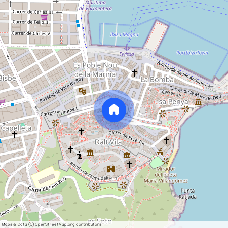 Dalt de la Vila - La Marina, Balearic Islands, Dalt-De-La-Vila-La-Marina