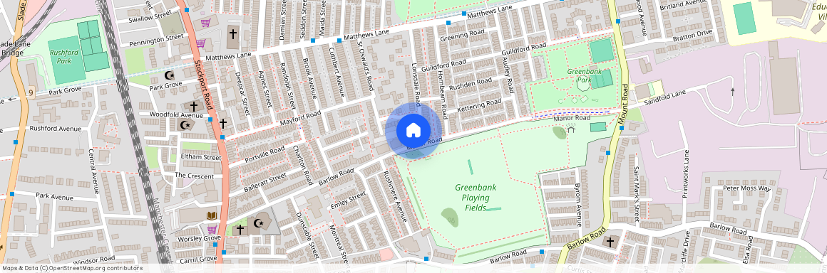 Manor Road, Levenshulme, Manchester, M19