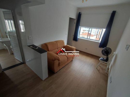 Studio à venda, 39 m² por R$ 360.000,00 - Gonzaga - Santos/SP - Foto 1