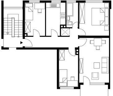 Familiengeeignete 4-Zimmer-Wohnung mit Balkon sucht neue Bewohner - Foto 2