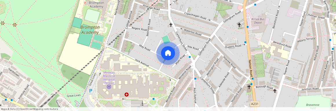 Frederick Road, Gillingham, ME7, Kent