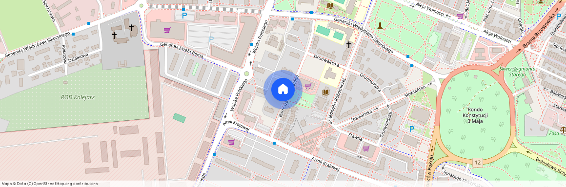 ul. Bartosza Głowackiego, Głogów, głogowski, dolnośląskie