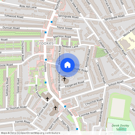 Crookes, Sackville Road, S10 1GU, Sheffield
