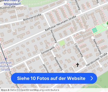 Ruhige gepflegte 3 1/2 -Zi. Wohnung Nbg. - Zabo / Wohnung mieten - Foto 1