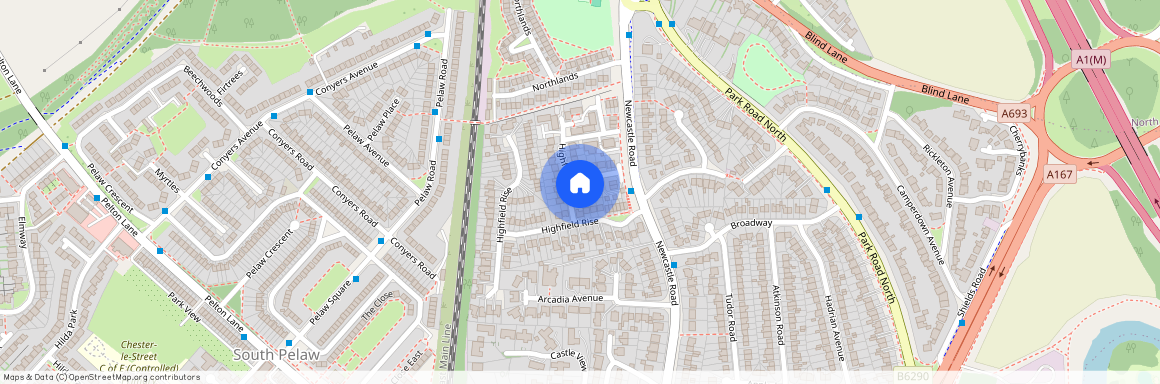 Highfield Rise, Chester Le Street, County Durham, DH3