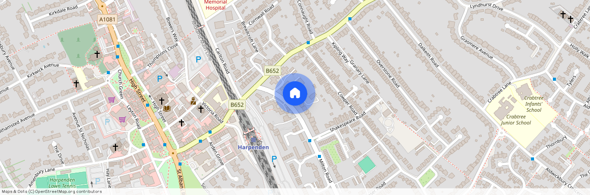 Poets Court, Harpenden AL5