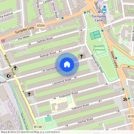 Hampden Road, Haringey, London, N8