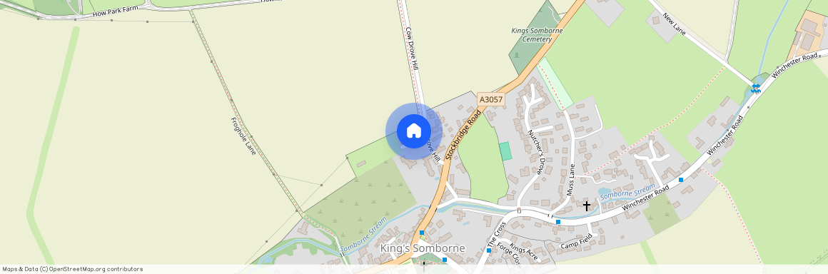 Cow Drove Hill, Kings Somborne, Stockbridge, Hampshire, SO20