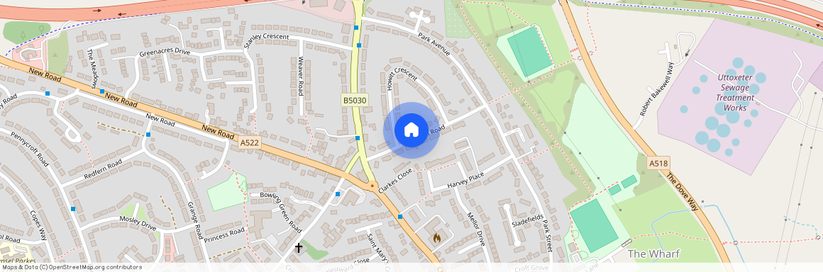 Uttoxeter, ST14 7AS, Staffordshire