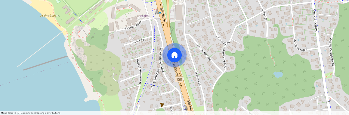 Gamla Särövägen, Askim