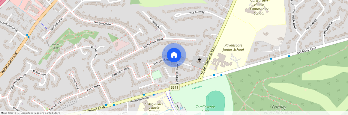 Evergreen Road, Frimley