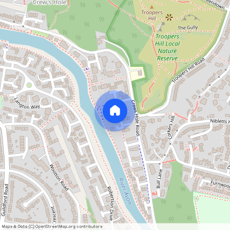 Riverside Walk, St. George, Bristol, Somerset, BS5