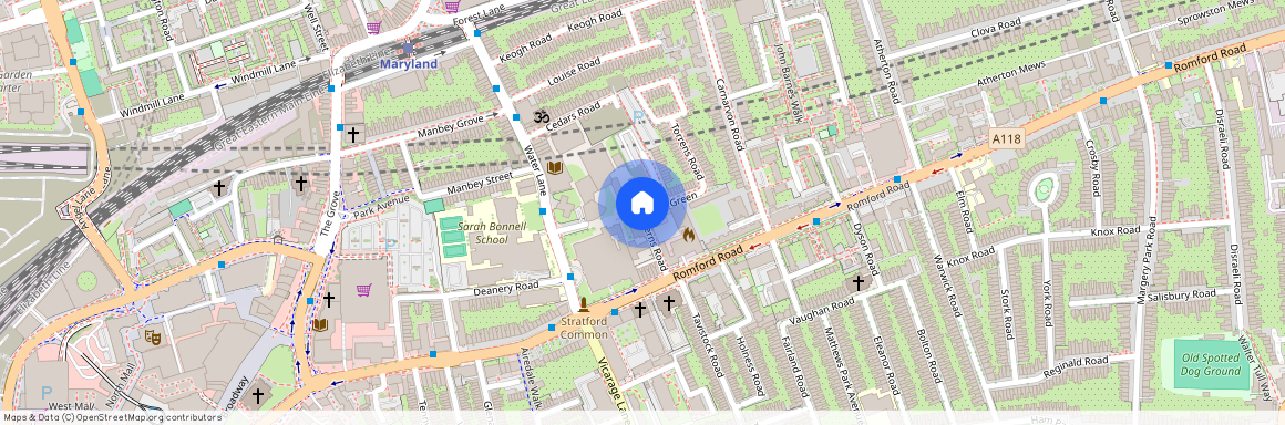 The Green, Stratford, London, E15