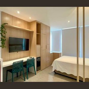 Studio para alugar com 29m², 1 quarto e sem vaga - Photo 2