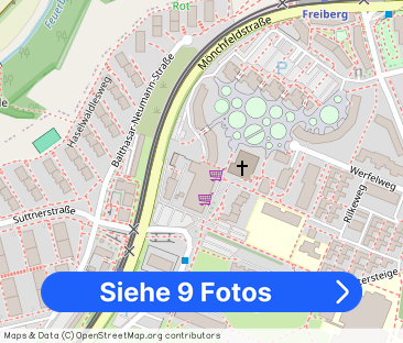 2 Einzelzimmerwohnung, Erstbezug voll möbliert - Foto 1