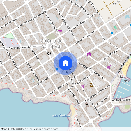 1 Av. Marquès del Palmer, Colònia de Sant Jordi, Balearic Islands 07638, Colonia-De-Sant-Jordi