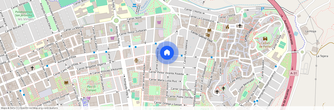 Plaza De España, – en, Petrer