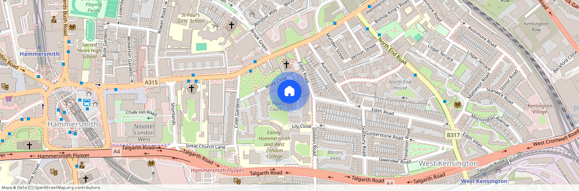 More Close, West Kensington, London W14