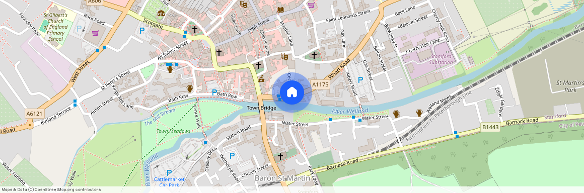 Cecil Court, Wharf Road, Stamford