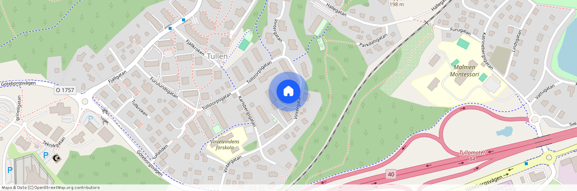 Tullen, Borås, Västra Götaland, Vintergatan 23 A