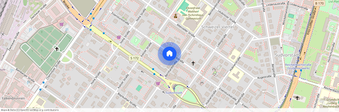 Eisenstuckstr. 26, 01069 Dresden OT Südvorstadt-West