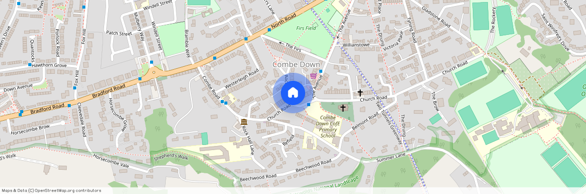 Church Road, Combe Down, Bath, Somerset, BA2