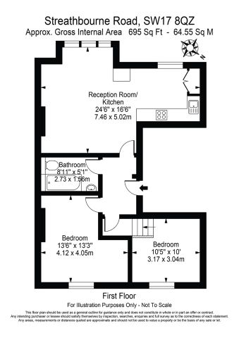 2 Bed Flat, Streathbourne Road, SW17 - Photo 3