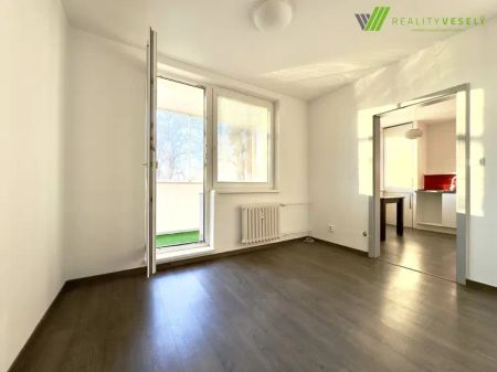Pronájem bytu 1+1 se zasklenou lodžií na ul. Velkomoravská v Hodoníně - Photo 2