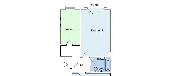 3-Zimmer, Zentral, Grün in Stellingen - Foto 1