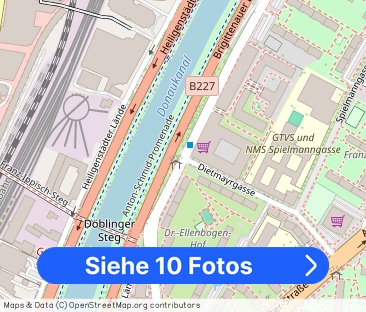 Lichtdurchflutete 2-Zimmer-Wohnung (möbliert) mit großer Terrasse i... - Foto 1