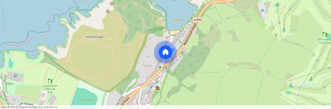 Beach Road, Hele, Ilfracombe, Devon, EX34