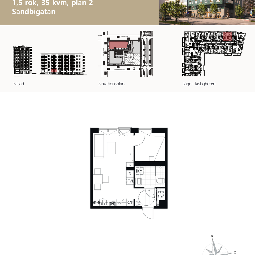 Sandbigatan 32, 75255, Uppsala - Photo 2