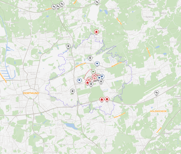 Charmante 3-Zimmer-Wohnung mit Grünfläche – ruhiges Zuhause in Dort... - Foto 3